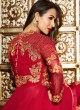 Red Georgette Gown Style Anarkali HIT DESIGNS VOL-2 6208 By Glossy