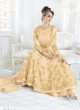 Cream Georgette Floor Length Anarkali BEAUTY SHADES 7209 Cream Color By Glossy