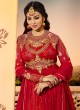Maroon Georgette Floor Length Anarkali AYESHA Vol-2 9022 By Glossy Maroon Georgette Floor Length Anarkali AYESHA Vol-2 9022 By Glossy