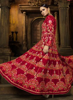 Karma Mother And Daughter 8190 Series Wedding Anarkali Suits Collection