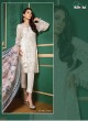White Georgette Embroidered Pakistani Suit Jannat White Luxury Collection 1001 to 1005 Series 1001 By Kilruba