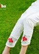 Cream Satin Cotton Patch Work Pant Pant-103 Cream By Kilruba Cream Satin Cotton Patch Work Pant Pant-103 Cream By Kilruba