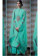 Light Green Georgette Palazzo Suit Kimora Heer 7303 SC/004008