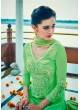 Green Georgette Pant Style Suit Kimora Heer 8916 SC/011239