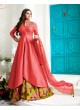 Pink Art Silk Skirt Kameez Nitya Vol 100 1010 By Lt Fabrics