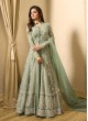 Green Net Jacket Style Anarkali Nitya Vol 117 1706 By Lt Fabrics