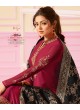 Maroon Georgette Satin Churidar Suit Nitya Vol 121 2107 By Lt Fabrics