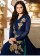 Blue Georgette Skirt Kameez Nitya 90 Series 90003 By Lt Fabrics Blue Georgette Skirt Kameez Nitya 90 Series 90003 By Lt Fabrics