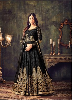 Azara By Maisha 4705 Colours Embroidered Georgette Floor Length Anarkali Suits