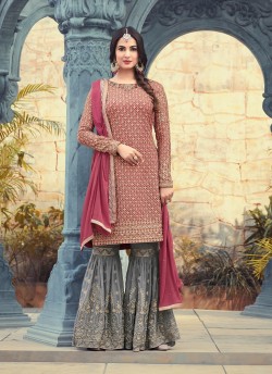 Pearl By Maisha Surat 5501 to 5508 Series Wedding Wear Anarkali And Sharara Collection