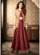 Maroon Georgette N Silk Partywear Lehenga GLAMOUR VOL 41 41007 By Mohini Fashion