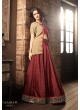 Maroon Georgette N Silk Partywear Lehenga GLAMOUR VOL 41 41007 By Mohini Fashion