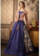 Blue Silk Partywear Lehenga GLAMOUR VOL 41 41008 By Mohini Fashion