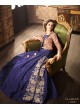 Blue Silk Partywear Lehenga GLAMOUR VOL 41 41008 By Mohini Fashion