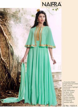 NAIRA ENGRAVE 1023 SUIT COLOUR BY NAKKASHI SURAT