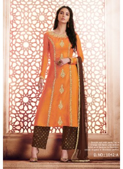 NAIRA ENRICH 1042 SUIT COLOR BY NAKKASHI SURAT AT Company Price