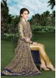 Beige, Blue Silk Pant Style Suit  4910B By Swagat NX