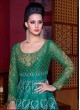 Green Silk Floor Length Anarkali  5204 By Swagat NX