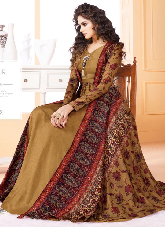 Orange Tussar Silk Readymade Kurti 5502 By Swagat NX Orange Tussar Silk Readymade Kurti 5502 By Swagat NX