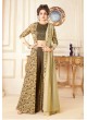 Brown Art Silk Gown Style Suit  5707 By Swagat NX
