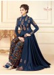 Blue Art Silk Gown Style Suit  5708 By Swagat NX