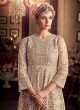 Pink Net Jacket Style Anarkali Sybella-108 Pink Net Jacket Style Anarkali Sybella-108