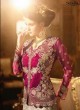 Pink N Gold Banglori Silk Jacket Style Anarkali Sybella-68
