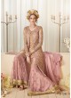 Pink Net Palazzo Suit Sybella-98