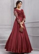 Wine Art Silk Gown Style Anarkali Navya Vol-6 153B Color By Vardan Wine Art Silk Gown Style Anarkali Navya Vol-6 153B Color By Vardan