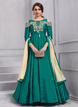 Navya Vol-6 Gown Style Anarkali Suits 151 Series By Vardan Designer At Wholesale Price