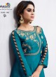 Blue Art Silk Gown Style Anarkali Navya Vol-6 155 By Vardan Blue Art Silk Gown Style Anarkali Navya Vol-6 155 By Vardan