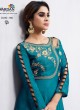 Blue Art Silk Gown Style Anarkali Navya Vol-6 155 By Vardan