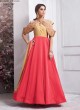 Pink Art Silk Gown Style Anarkali Navya Vol-6 157 By Vardan