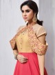Pink Art Silk Gown Style Anarkali Navya Vol-6 157 By Vardan