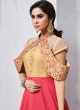Pink Art Silk Gown Style Anarkali Navya Vol-6 157 By Vardan Pink Art Silk Gown Style Anarkali Navya Vol-6 157 By Vardan