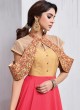 Pink Art Silk Gown Style Anarkali Navya Vol-6 157 By Vardan Pink Art Silk Gown Style Anarkali Navya Vol-6 157 By Vardan