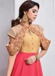 Pink Art Silk Gown Style Anarkali Navya Vol-6 157 By Vardan