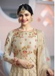 Cream Silk Floor Length Anarkali Raj Mahal 7176 By Vinay Fashion Cream Silk Floor Length Anarkali Raj Mahal 7176 By Vinay Fashion