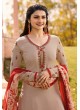 Cream Crepe Patiala Salwar Suit Silkina Royal Crepe 16 7448 By Vinay Fashion