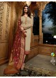 Beige Satin Churidar Suits Banaras 2 7626 By Vinay Fashion Beige Satin Churidar Suits Banaras 2 7626 By Vinay Fashion