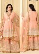 Grey Georgette Pakistani Sharara Suit CELEBRITY  2928 By Your Choice