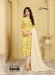 Yellow Rayon Churidar Suit EMAAR 2755 By Your Choice