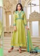 Green Art Silk Anarkali Churidar LARISA 2737 By Your Choice