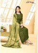 Green Chiffon Straight Suits 2871 Dinnar Vol 19 By Your Choice Surat