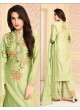 Green Net Palazzo Suit 2932 Jumera By Your Choice Surat