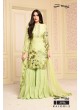 Green Cotton Sharara Style Suit 2936 Rajori 2 By Your Choice Surat