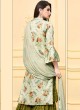 Pista Green Jam Silk Cotton Sharara Style Suit 2964 Ding Dong Vol 2 By Your Choice Surat Pista Green Jam Silk Cotton Sharara Style Suit 2964 Ding Dong Vol 2 By Your Choice Surat
