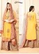 Yellow Georgette Sharara Style Suit 2972 Sarara 4 By Your Choice Surat