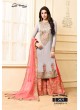 Grey Georgette Sharara Style Suit 2973 Sarara 4 By Your Choice Surat