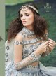 Grey Net Anarkali With Skirt 16002 Zoya 16001 Series By Zoya